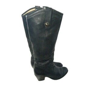 Frye Jackie Button Boots Women's Size 6 B Black #76575 Retail $418
